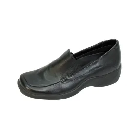 24 HOUR COMFORT Riley Women's Wide Width Leather Loafers