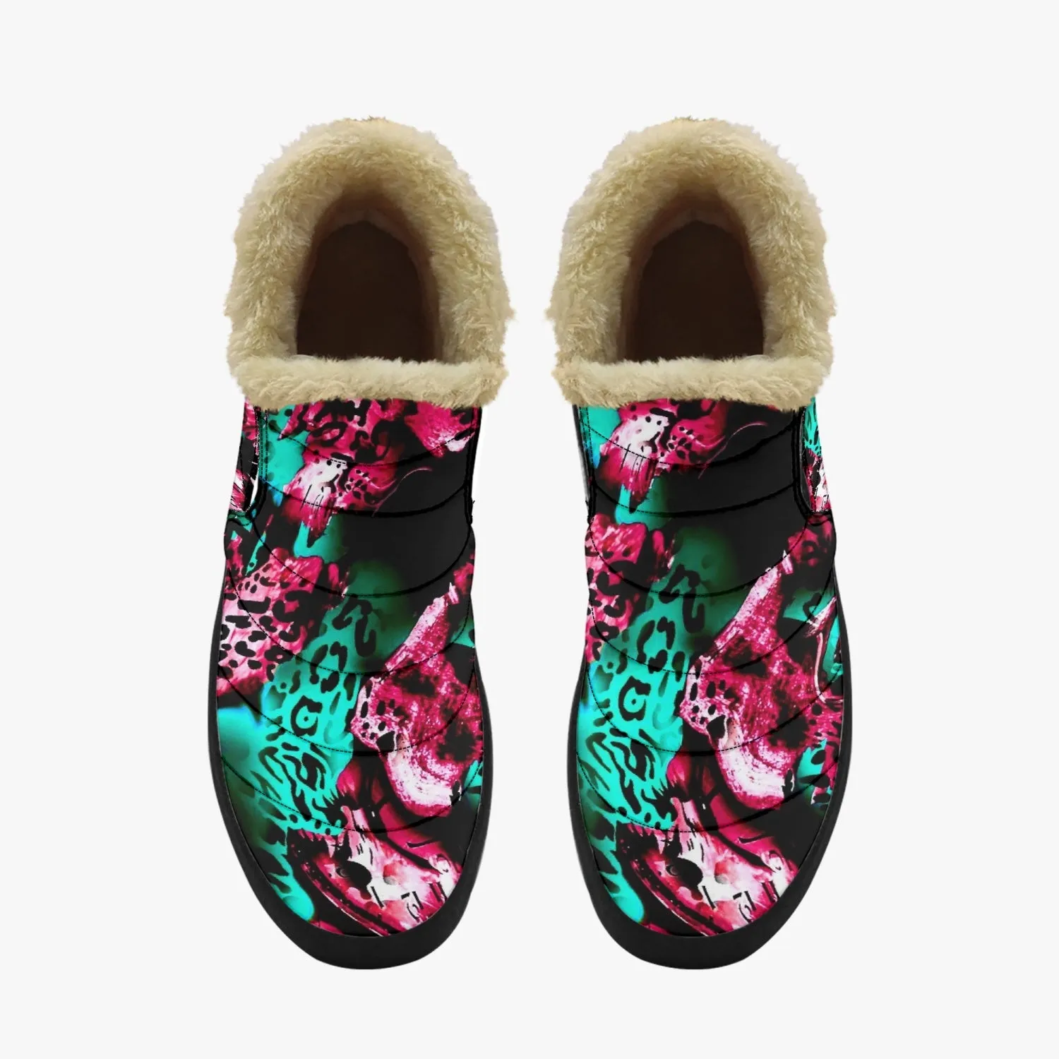 478. Casual Cotton-pad Fur Shoes