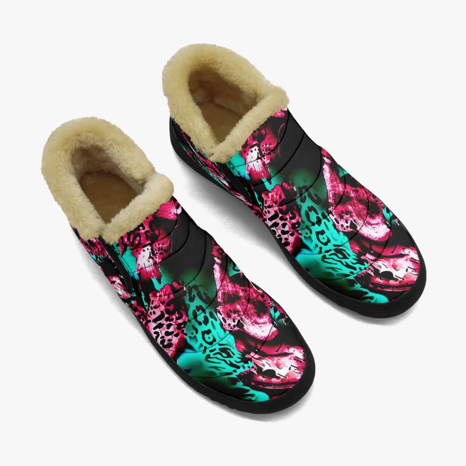 478. Casual Cotton-pad Fur Shoes