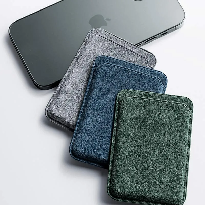 Alcantara Suede MagSafe Card Holder