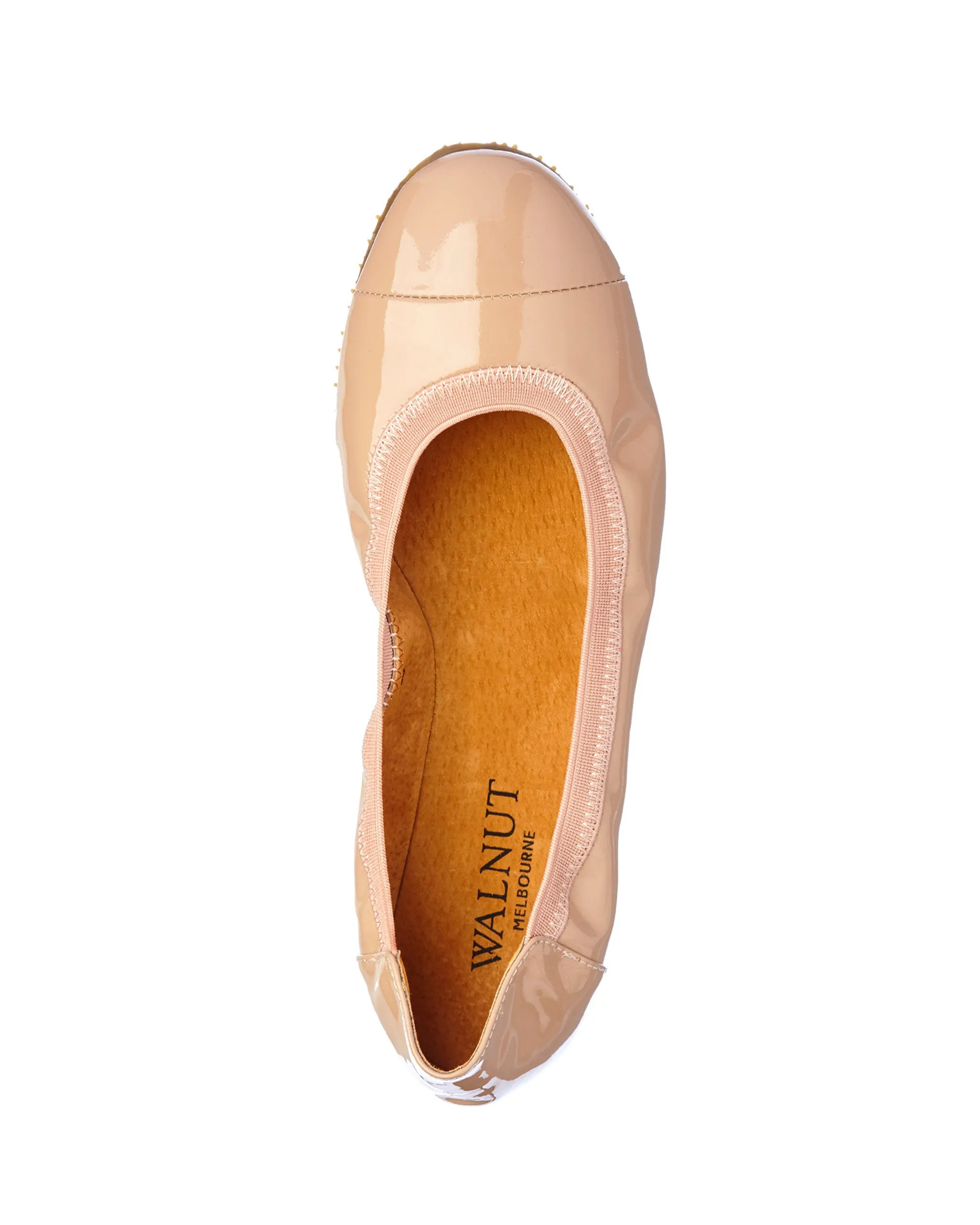 Ava Patent Ballet Blush