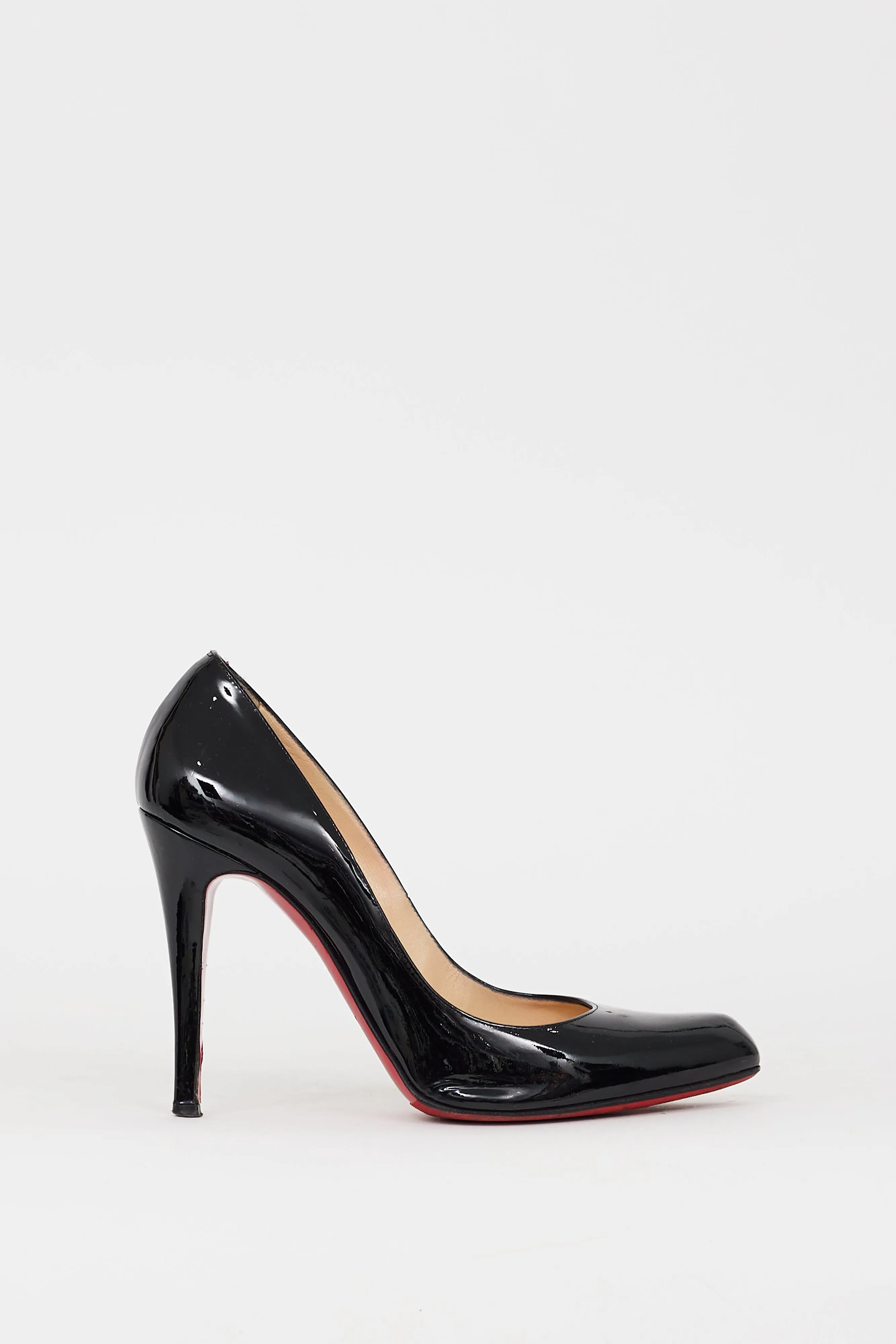 Black Patent Leather Fifille 110 Pump