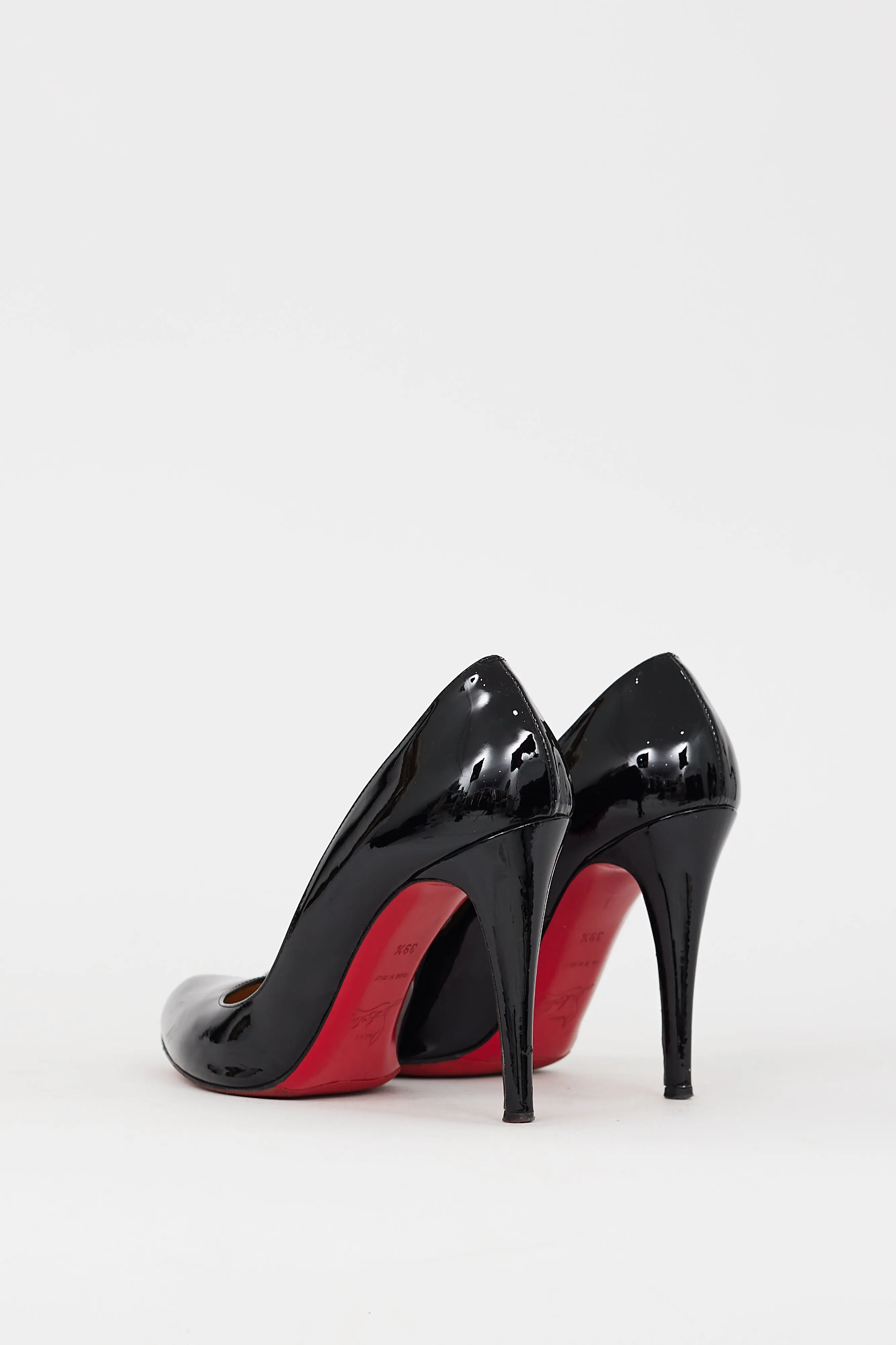 Black Patent Leather Fifille 110 Pump