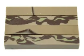 Desert Camo Acrylic Pen Blank 3/4"x3/4"x5" BTWPBM1249 1pc