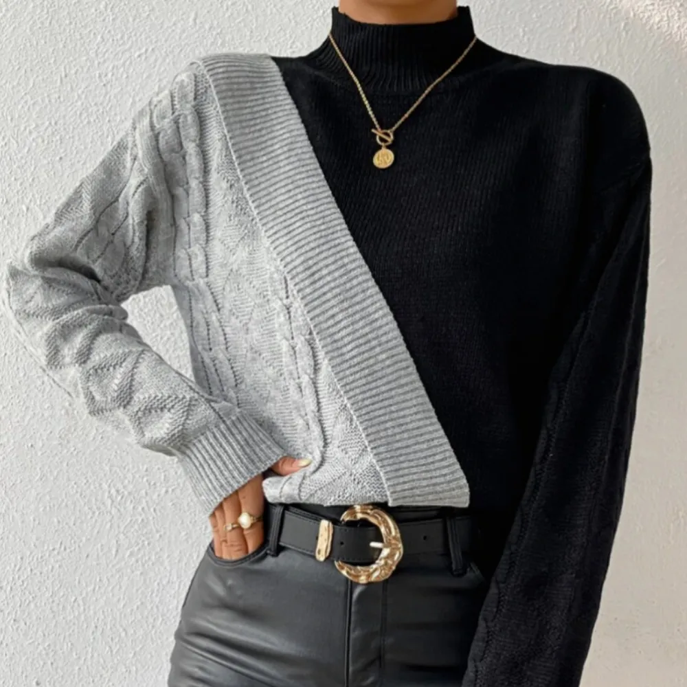 Dorottya - Trendy asymmetrische damestrui