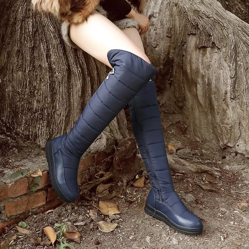 Dyavor Orthopedic Women Boot Over Knee High Warm Snowy Winter Boots