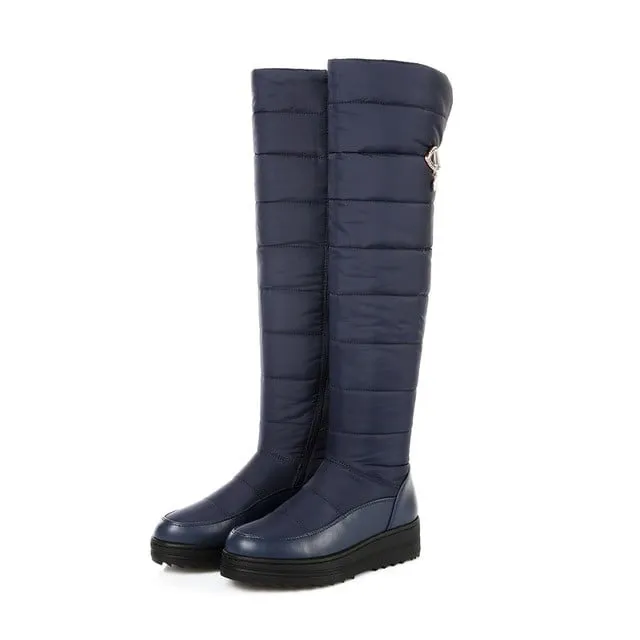 Dyavor Orthopedic Women Boot Over Knee High Warm Snowy Winter Boots