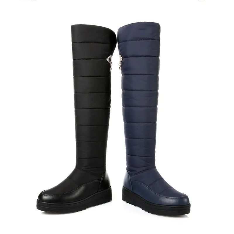 Dyavor Orthopedic Women Boot Over Knee High Warm Snowy Winter Boots