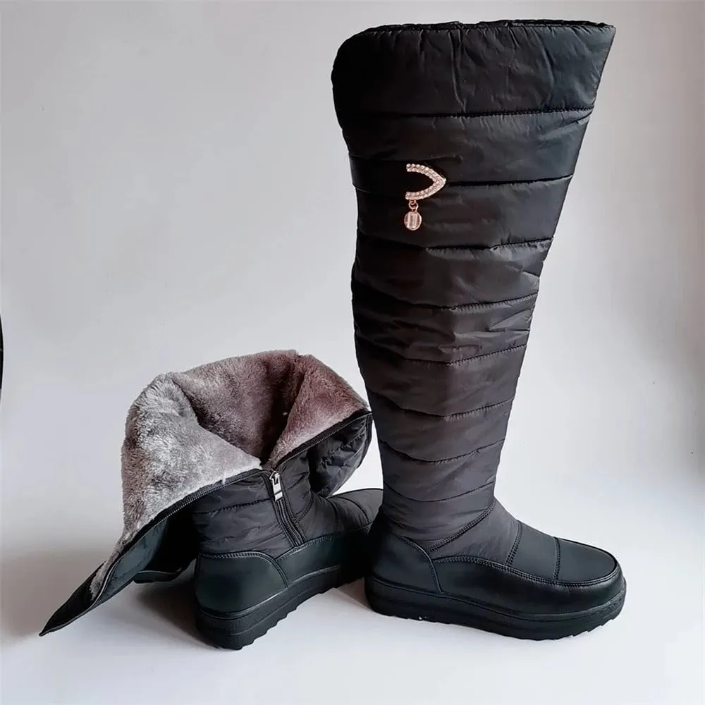 Dyavor Orthopedic Women Boot Over Knee High Warm Snowy Winter Boots
