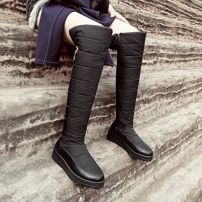 Dyavor Orthopedic Women Boot Over Knee High Warm Snowy Winter Boots