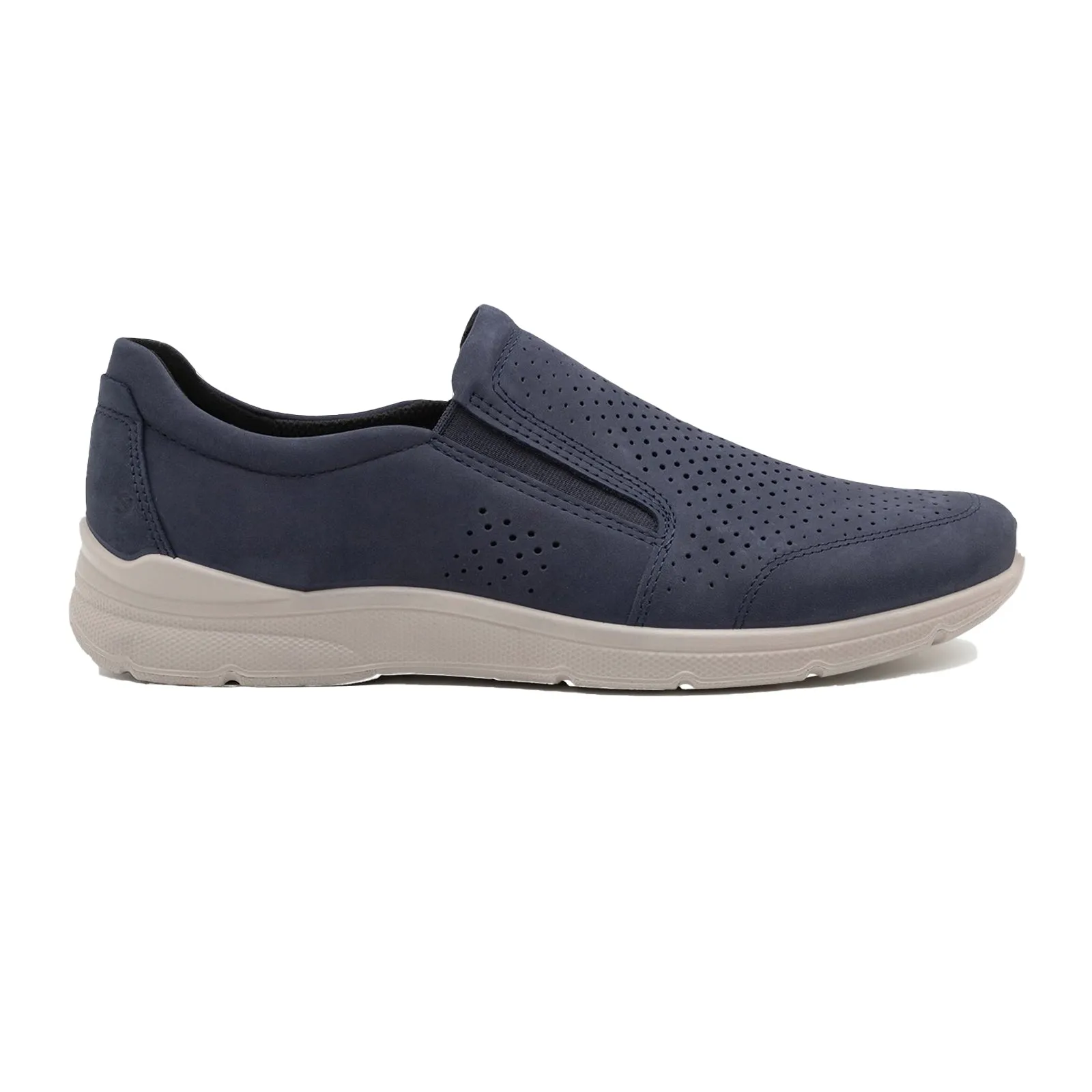 Ecco Irving 511644 Nubuck Leather Men's Slip On Shoes