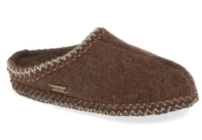 Haflinger - Classic Slipper - Smokey Brown Wool