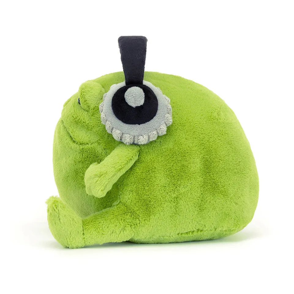 Jellycat Soft Toy Ricky Rain Frog Headphones