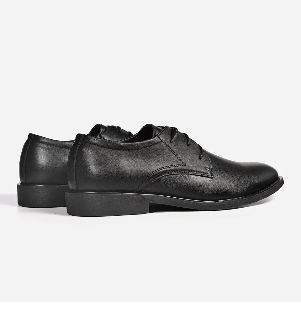 Men's Winter Genuine Cowhide Oxfords Business Bridal Fashion Shoes