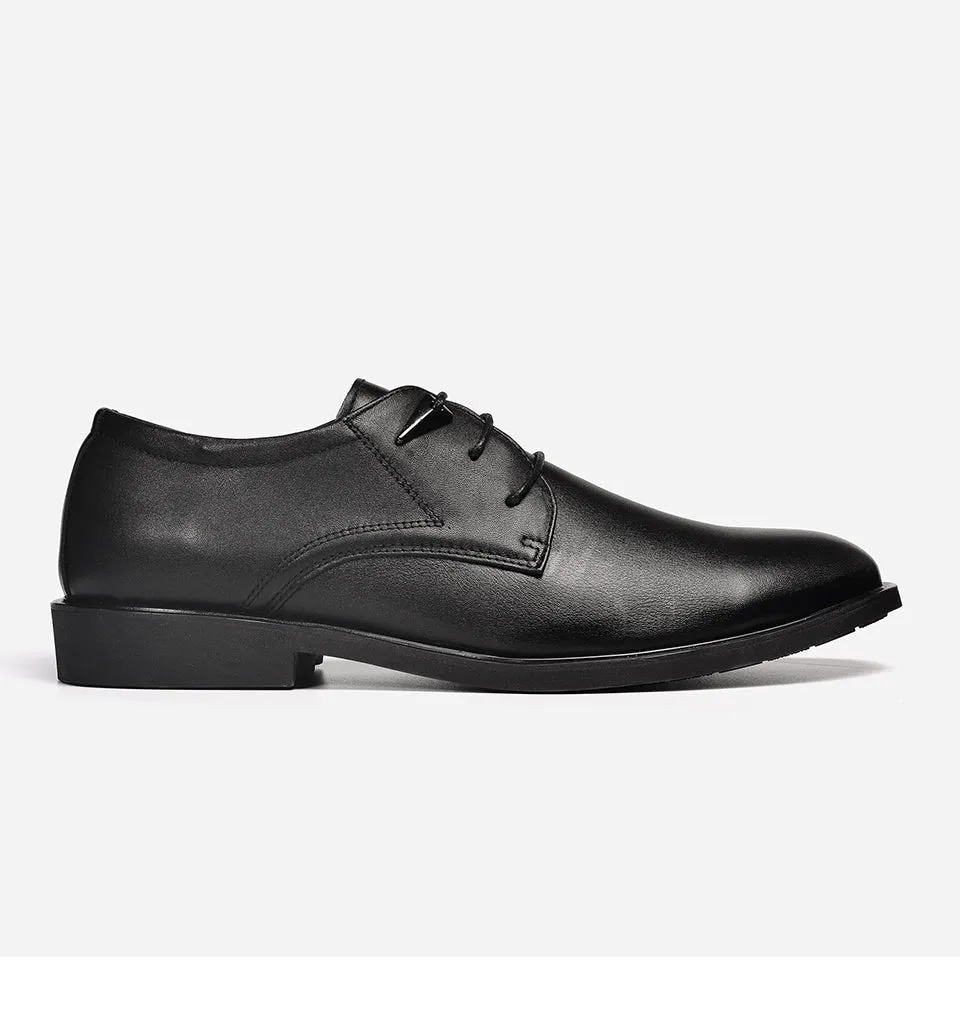 Men's Winter Genuine Cowhide Oxfords Business Bridal Fashion Shoes