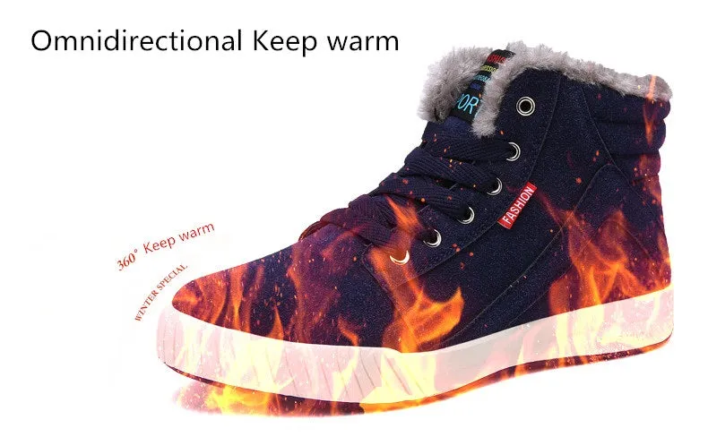 Men's Winter Waterproof Warm Shoes