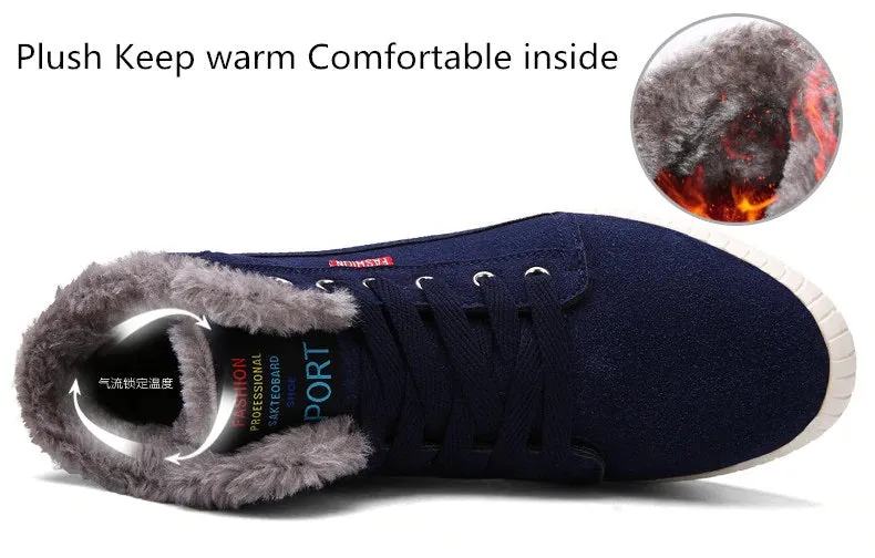 Men's Winter Waterproof Warm Shoes