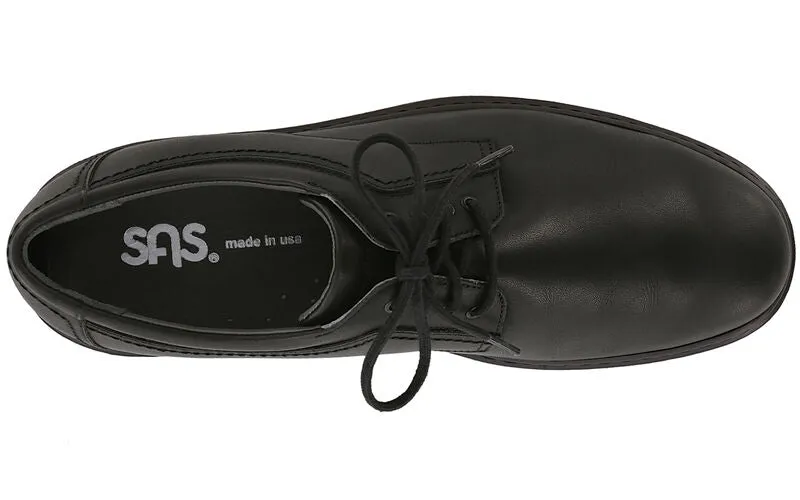 SAS Aden Lace Up Oxford Black