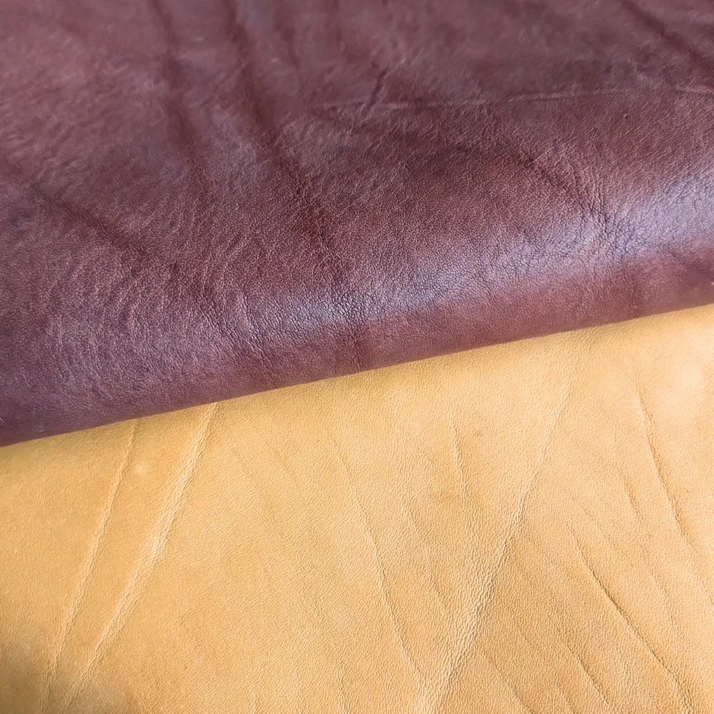 Very Soft Vegetable-Tanned Leather (Chemical-Free)